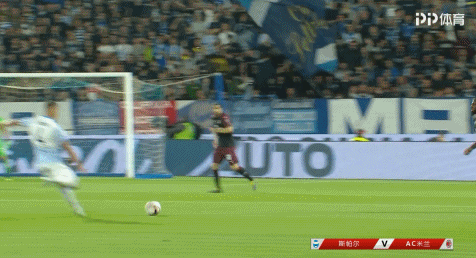 【足球】意甲-凯西传射恰球王破门 AC米兰3-2斯帕尔无缘前4