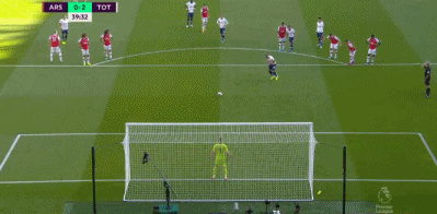 【足球】英超-孙兴慜造点凯恩破门 阿森纳连追2球2-2热刺