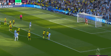 【足球】英超-17分钟5球B席帽子戏法 曼城8-0虐沃特福特