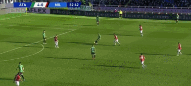 【足球】意甲-伊利契奇梅开二度 亚特兰大5-0横扫AC米兰