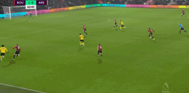 【足球】英超-阿尔特塔首秀奥巴梅扬救主 阿森纳1-1伯恩茅斯