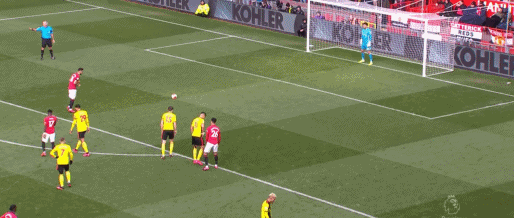 【足球】英超-B费传射马夏尔破门 曼联3-0超越热刺排第5