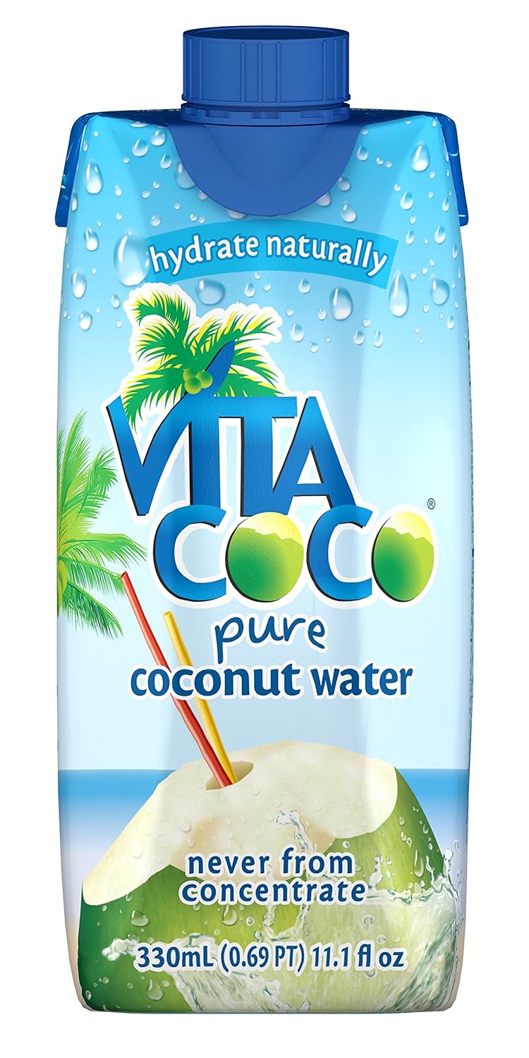 $10.82 Vita Coco Coconut Water 天然椰子水 11.1盎司x12盒