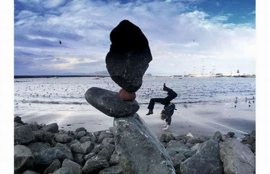 这家伙玩平衡玩得炉火纯青了