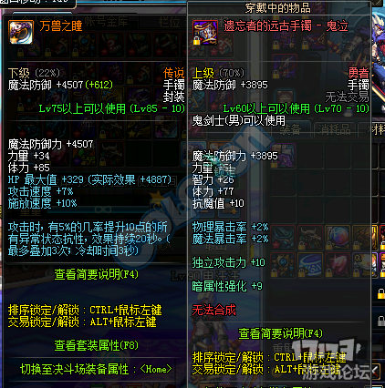 dnf卢克标准Build1:鬼泣+毒妃
