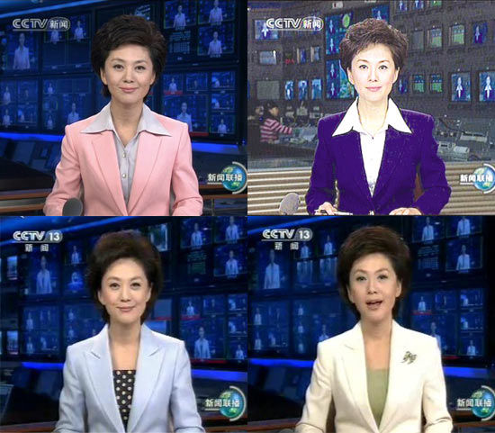 四代国脸衣品盘点《新闻联播》向时尚靠拢