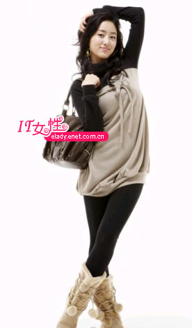 长靴离膝10公分最能显腿直