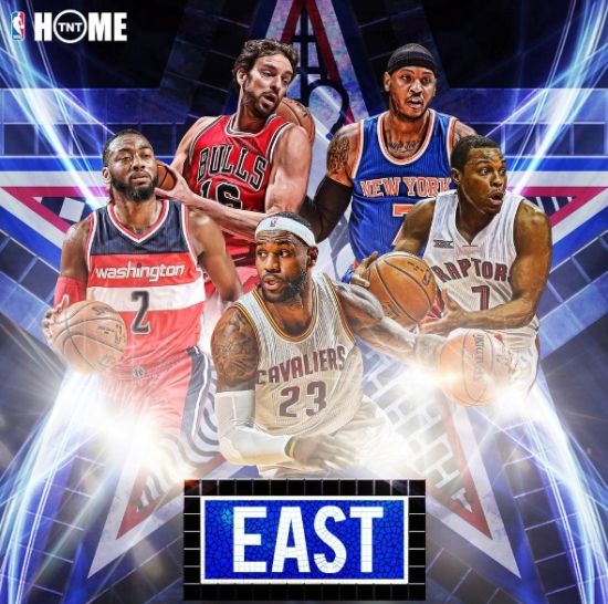 全明星首发:库里詹皇领衔 大小加兄弟对抗