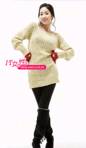 长靴离膝10公分最能显腿直