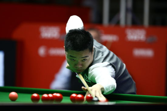 中国赛-丁俊晖生日夜5-1大胜 晋级16强遇金左手