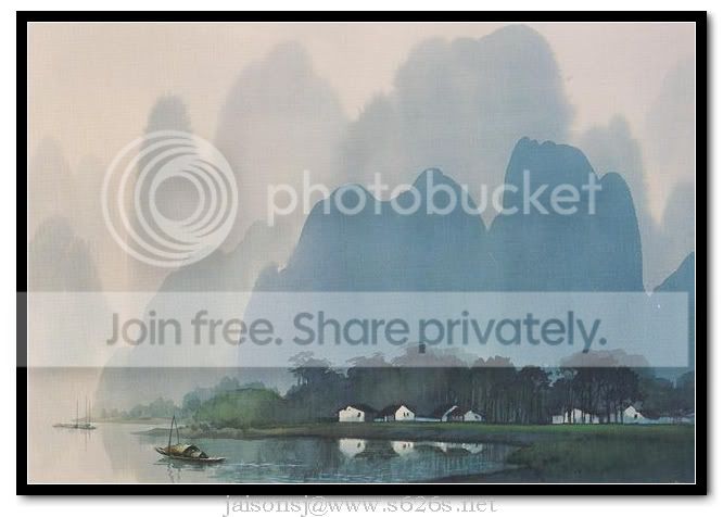水墨画中景 美若仙境游(97P)