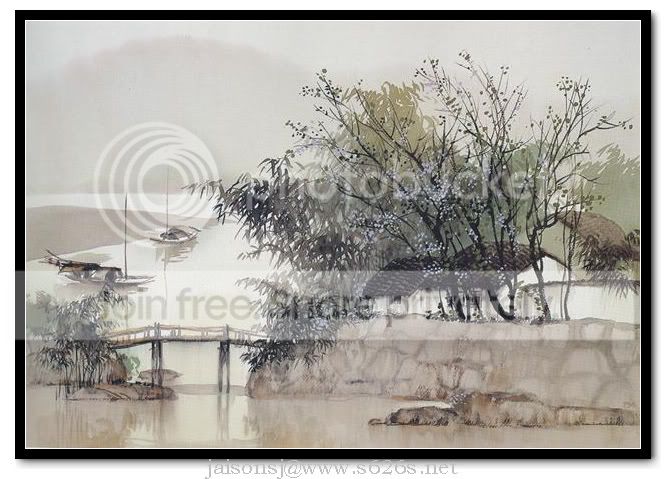 水墨画中景 美若仙境游(97P)