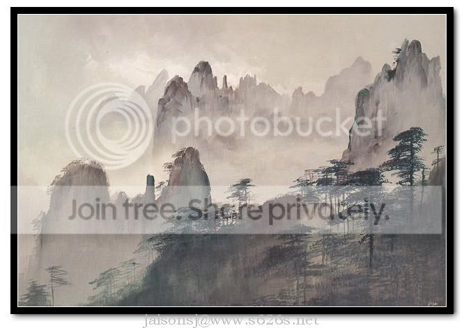 水墨画中景 美若仙境游(97P)