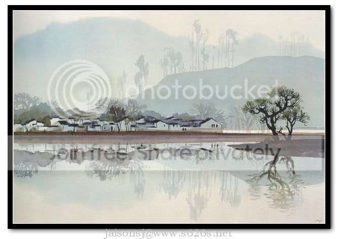 水墨画中景 美若仙境游(97P)