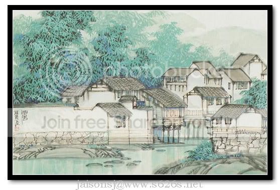 水墨画中景 美若仙境游(97P)