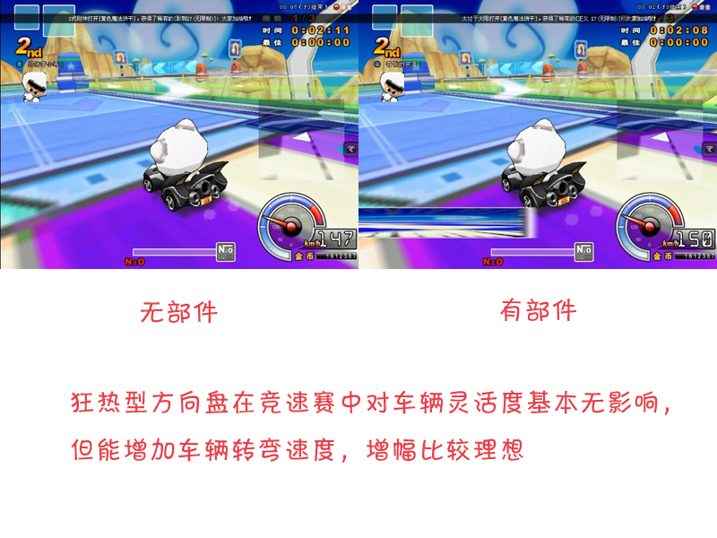 【工厂部件测试】方向盘各有所长