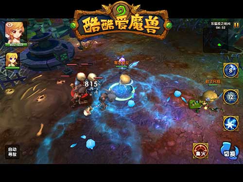 被诅咒的黑暗神庙,魔兽类手游盘点