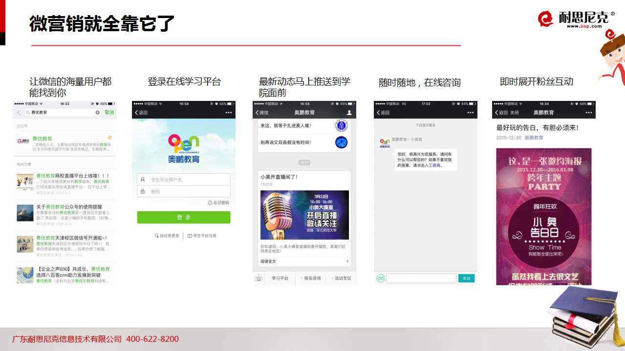 52页PPT!透析2016年教育行业如何完美实现互联网+营销