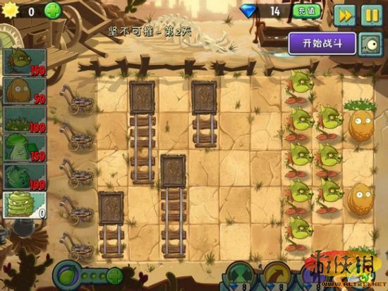 《植物大战僵尸2》刷金币阵图效率测量与优化