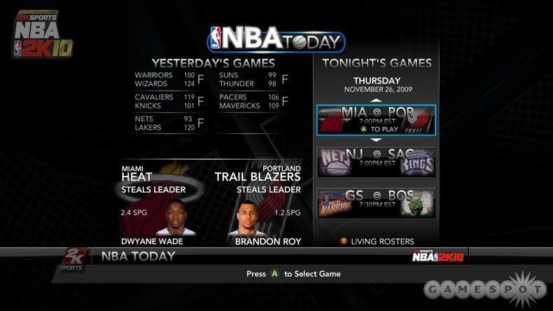 【NBA2K10】——游戏介绍