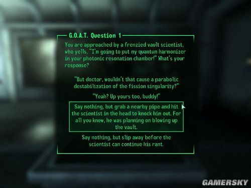 【活动】《辐射3 FALLOUT3》--------------------------------游戏介绍,玩法,心得,工具及下载```