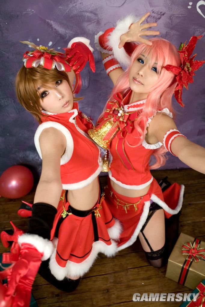 《初音未来》cosplay欣赏 海贼女帝coser庆圣诞