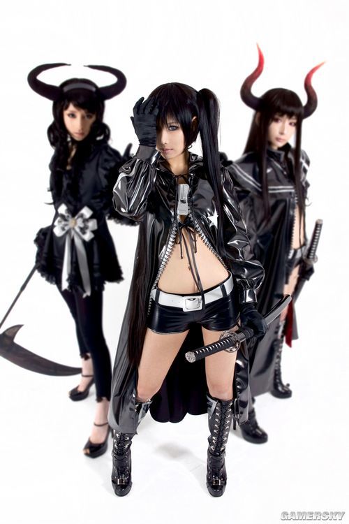 强势三人组韩国coser《黑岩射手》经典演绎
