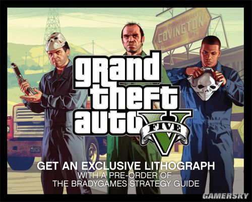 《GTA5》攻略书籍细节公布 覆盖全部任务