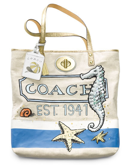 【已审】插画家设计COACH限量手袋