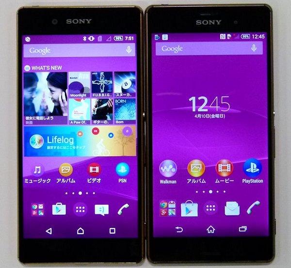 索尼Xperia Z4真机对比Z3 将推国行版