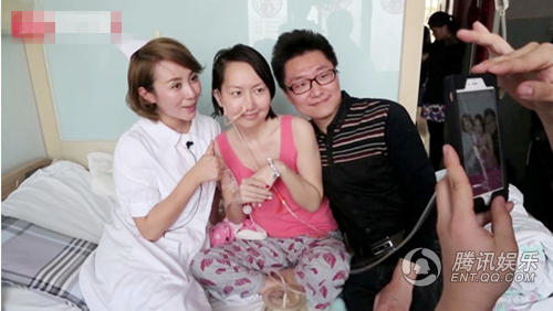 马丽热心助力公益 亲临病房为粉丝送快乐