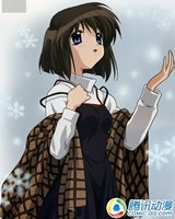 【转】冬季来袭!与雪相伴的美丽少女!