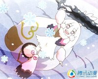 【转】冬季来袭!与雪相伴的美丽少女!