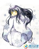 【转】冬季来袭!与雪相伴的美丽少女!