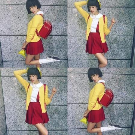 小丸子长大!森星变身性感大人版“小丸子”