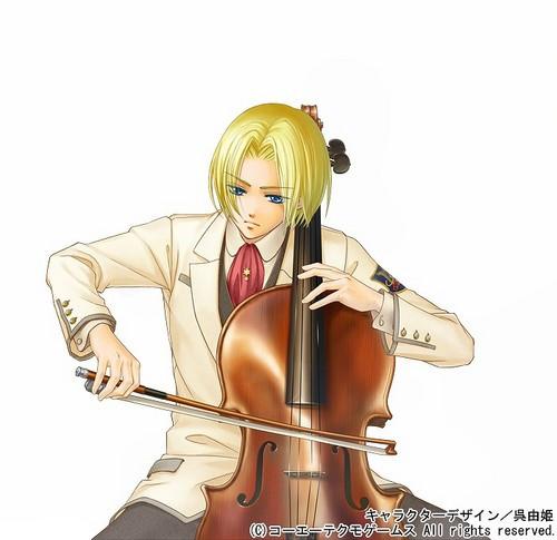 PSV《金色琴弦4》12名恋爱对象设定图
