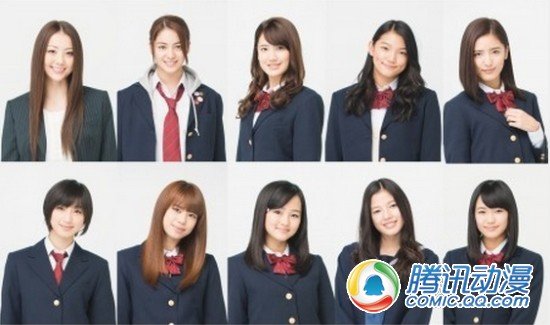 E-girls主演真人日剧《恋文日和》