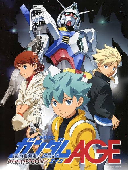 《高达AGE》播放一月收视率仍低迷