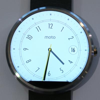 moto 360评测:圆形表盘帅气十足 待机很头疼