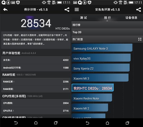 HTC Desire 820评测:配色大胆 配置够用