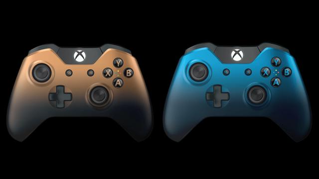 微软发两款渐变色XboxOne手柄 是丑还是美