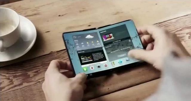 三星要出全新翻盖手机?或者称其为折叠手机