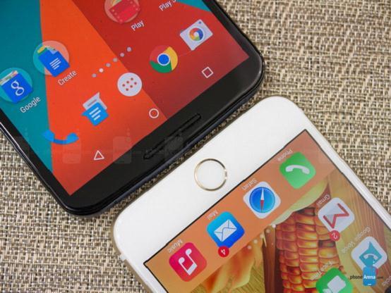 Nexus 6/iPhone 6 Plus对比:最佳大屏之争