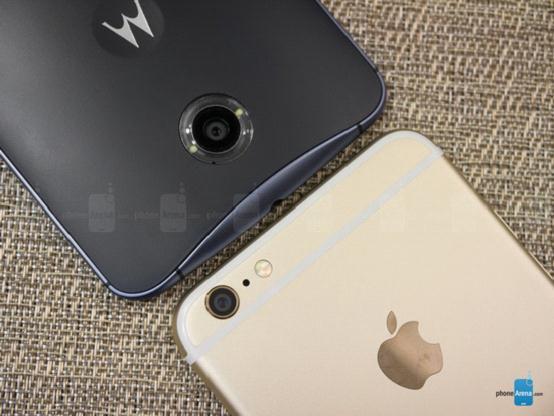 Nexus 6/iPhone 6 Plus对比:最佳大屏之争