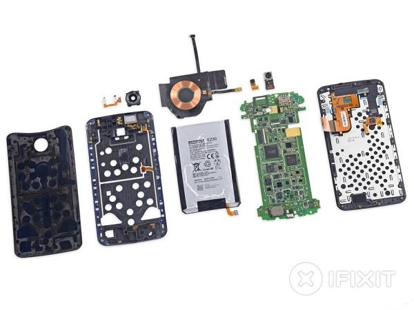 谷歌Nexus 6拆解报告出炉 揭秘内部芯片
