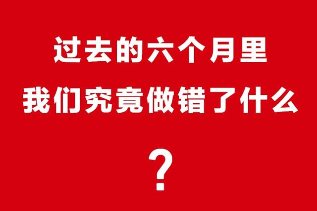 过去的六个月里,锤子究竟做错了什么?