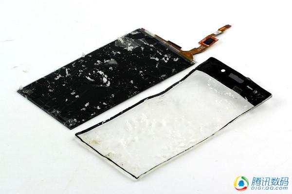夏普2.26mm超窄边框手机拆解:面板工艺独特