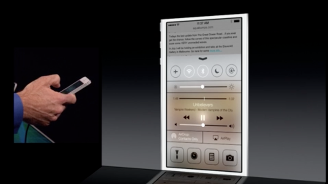 iOS 7系统UI深度解析 简约而不简单