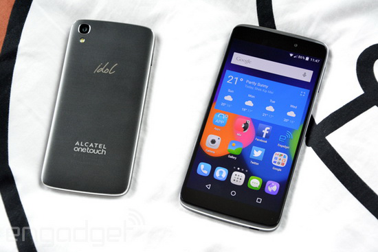 阿尔卡特OneTouch Idol 3:可以倒着打电话