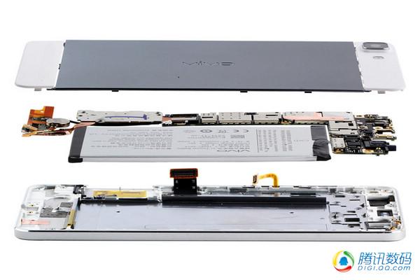 vivo X5 Max拆解:厚4.75 mm的秘密是这个
